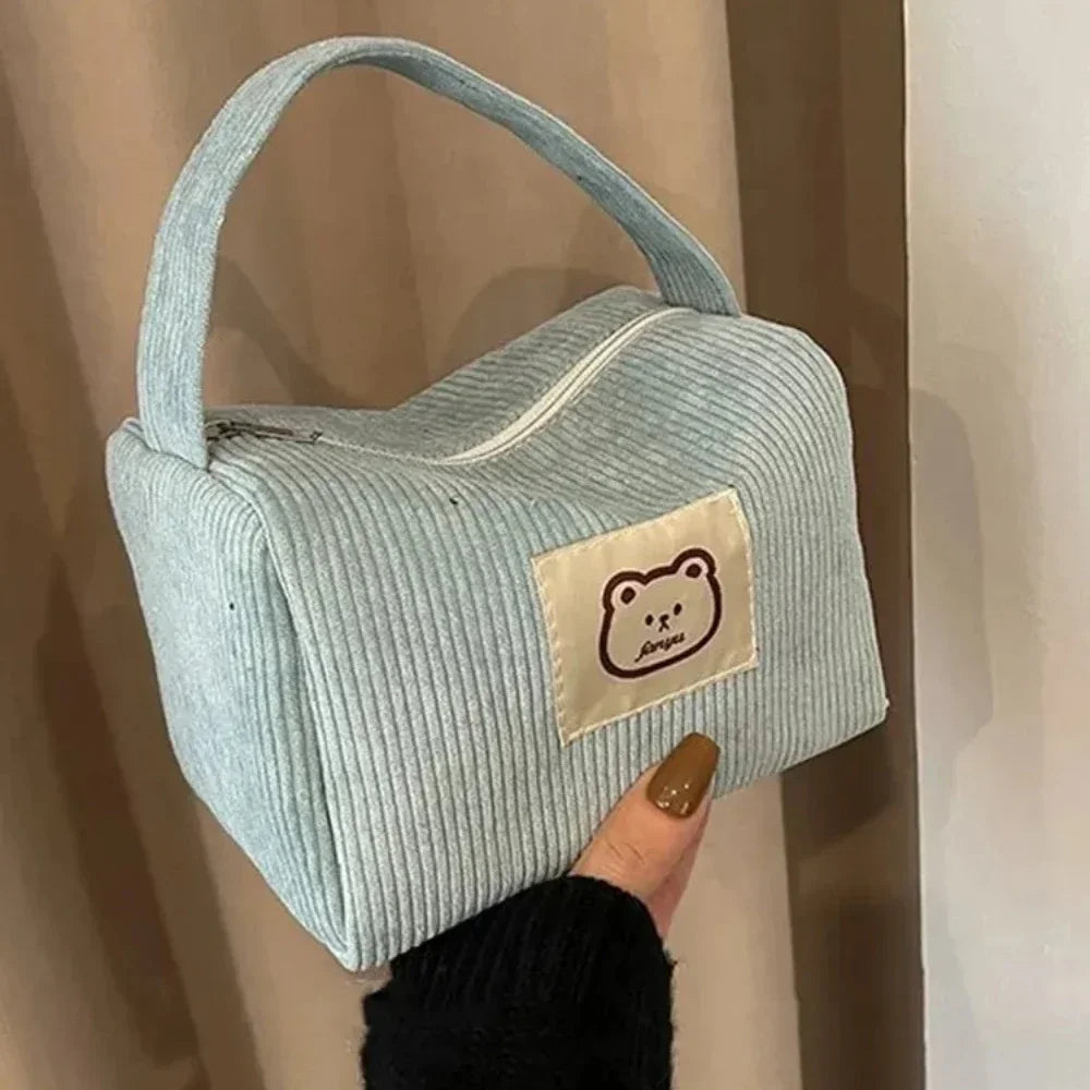 Cosmetic Plush Cute Handbag - Palm and Thread