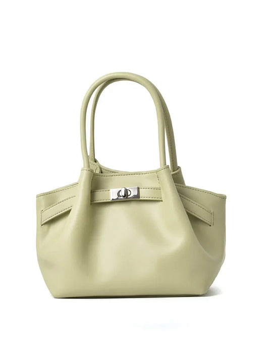 High end leather dumpling bag - Palm and Thread