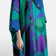 Elegant O-neck Lace-up Long Dress - Palm and Thread