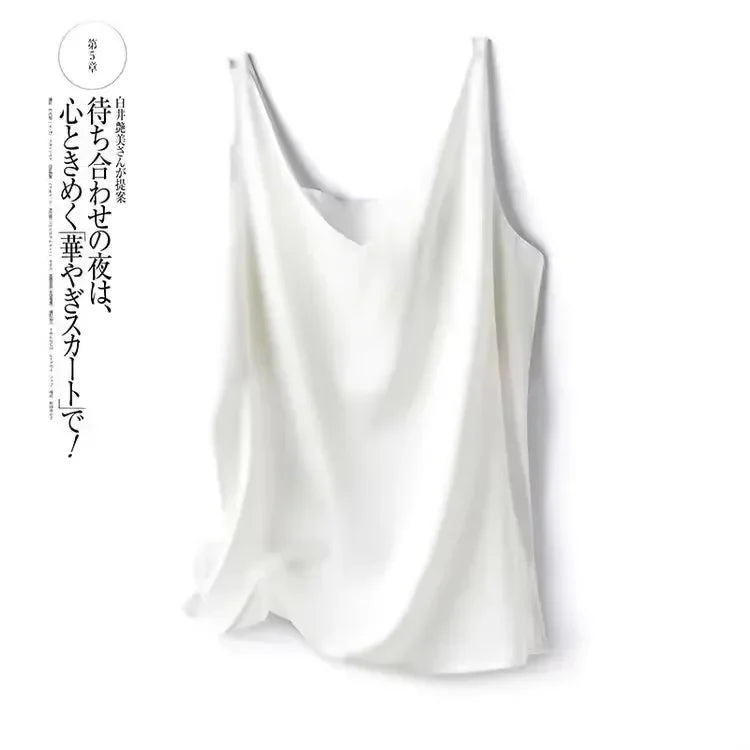 Elegant SILK Satin Blouse - Palm and Thread