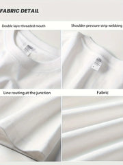 Fashionable Casual Loose Large Size 3D Cat Pattern Printed T-Shirt - Palm and Thread