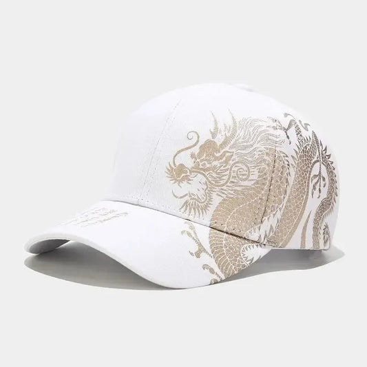 Style Dragon Pattern Baseball Hat Unisex - Palm and Thread