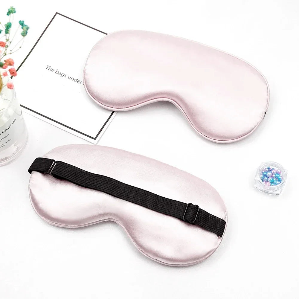 Silk Sleep Eye Mask Padded Shade - Palm and Thread