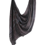 New Watercolor Tie-Dye Cotton Scarf - Palm and Thread