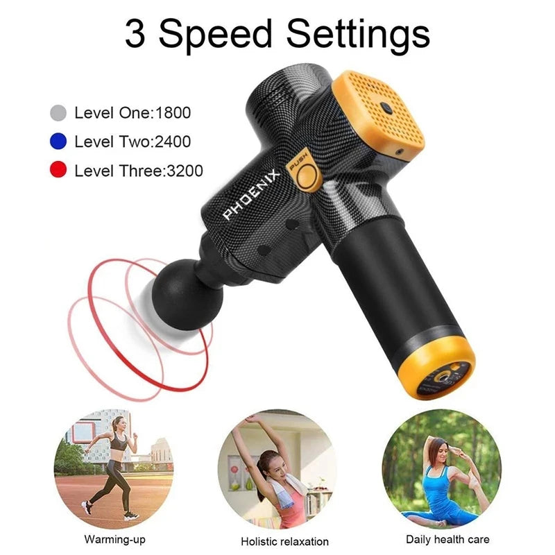 Phoenix A2 Massage Gun Deep Body Massager - Palm and Thread