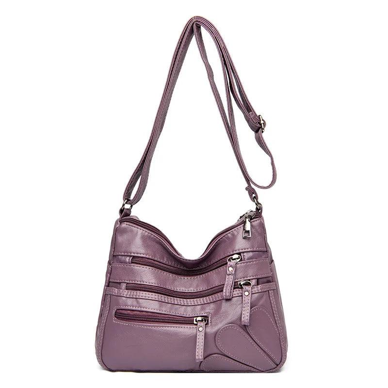 High Quality Soft Leather Shoulder Bag - Palm and Thread