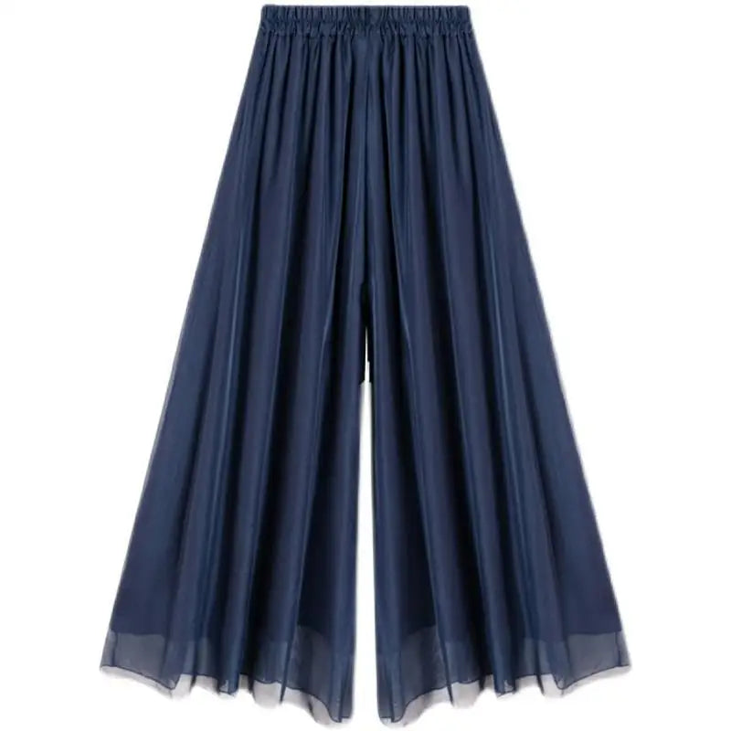 Chiffon Wide-leg Pant - Palm and Thread