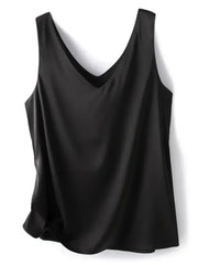 Elegant SILK Satin Blouse - Palm and Thread