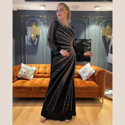 Noble Diamond Robe Dress - Palm and Thread