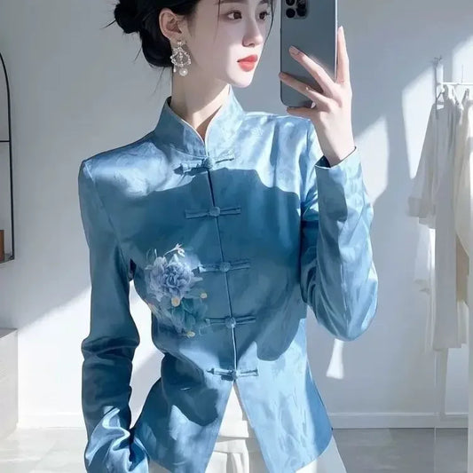 Beautiful and Stylish Waist-Cinching Top - Palm and Thread