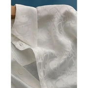 Classic Jacquard Long Sleeve Shirt - Palm and Thread