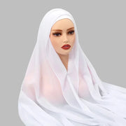Newest Instant Chiffon Hijab - Palm and Thread