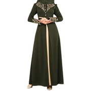 Fashion Turkey Abaya Appliques - Palm and Thread