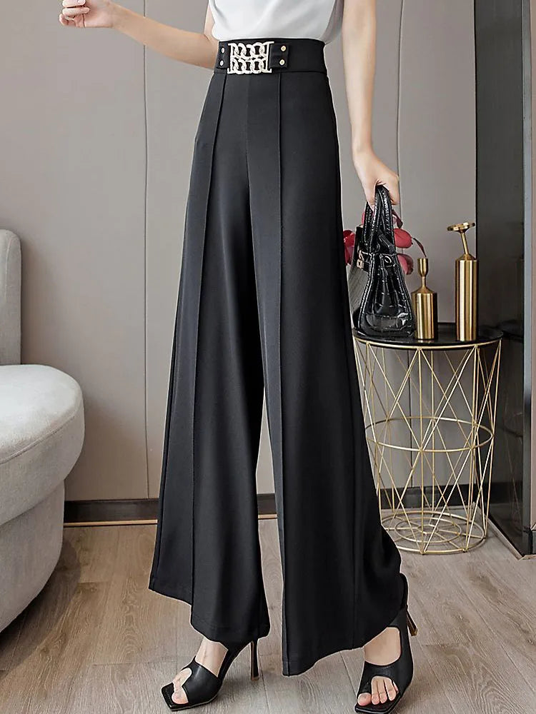 Baggy Wide Leg Straight Pant - Palm and Thread