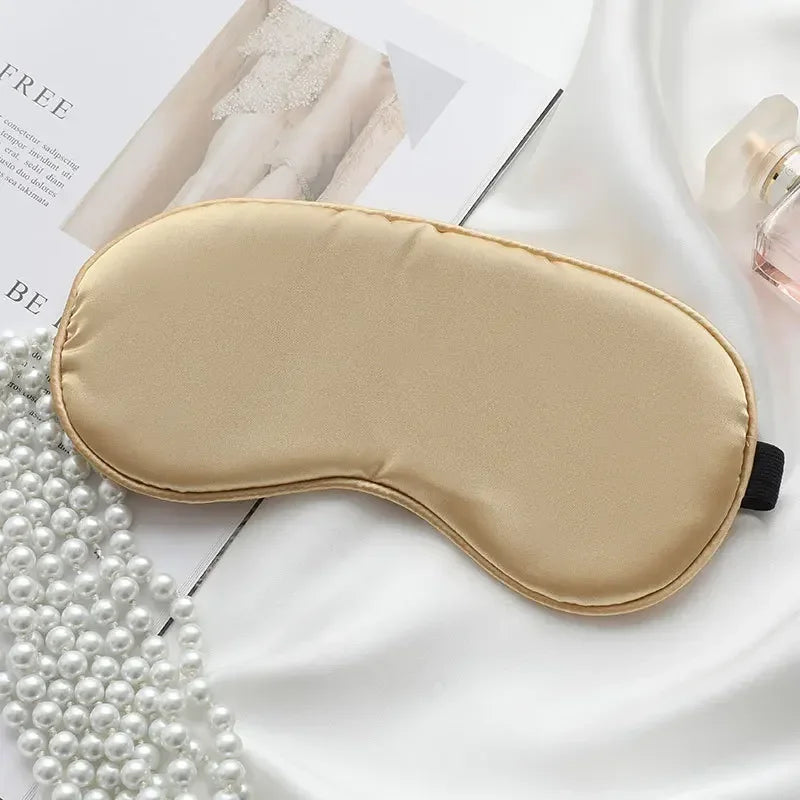 Silk Sleep Eye Mask Padded Shade - Palm and Thread