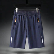 Ultra-thin Ice Silk Beach Casual Short - Palm and Thread