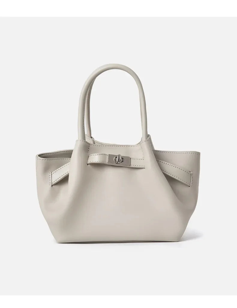 High end leather dumpling bag - Palm and Thread