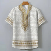 Ethnic Style Tribal 3D Print T Shirt - Palm and Thread