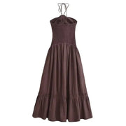 New Chic Tube Top Hanging Neck Dress - Palm and Thread