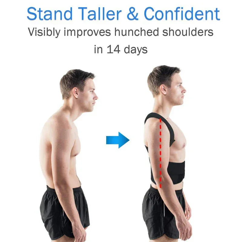 Back Posture Anti-camel Correction Belt - Palm and Thread