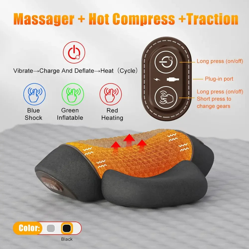 Electric Massager Cervical Pillow - Palm and Thread