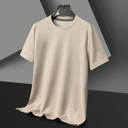 Polo Waffle Solid T-shirt - Palm and Thread