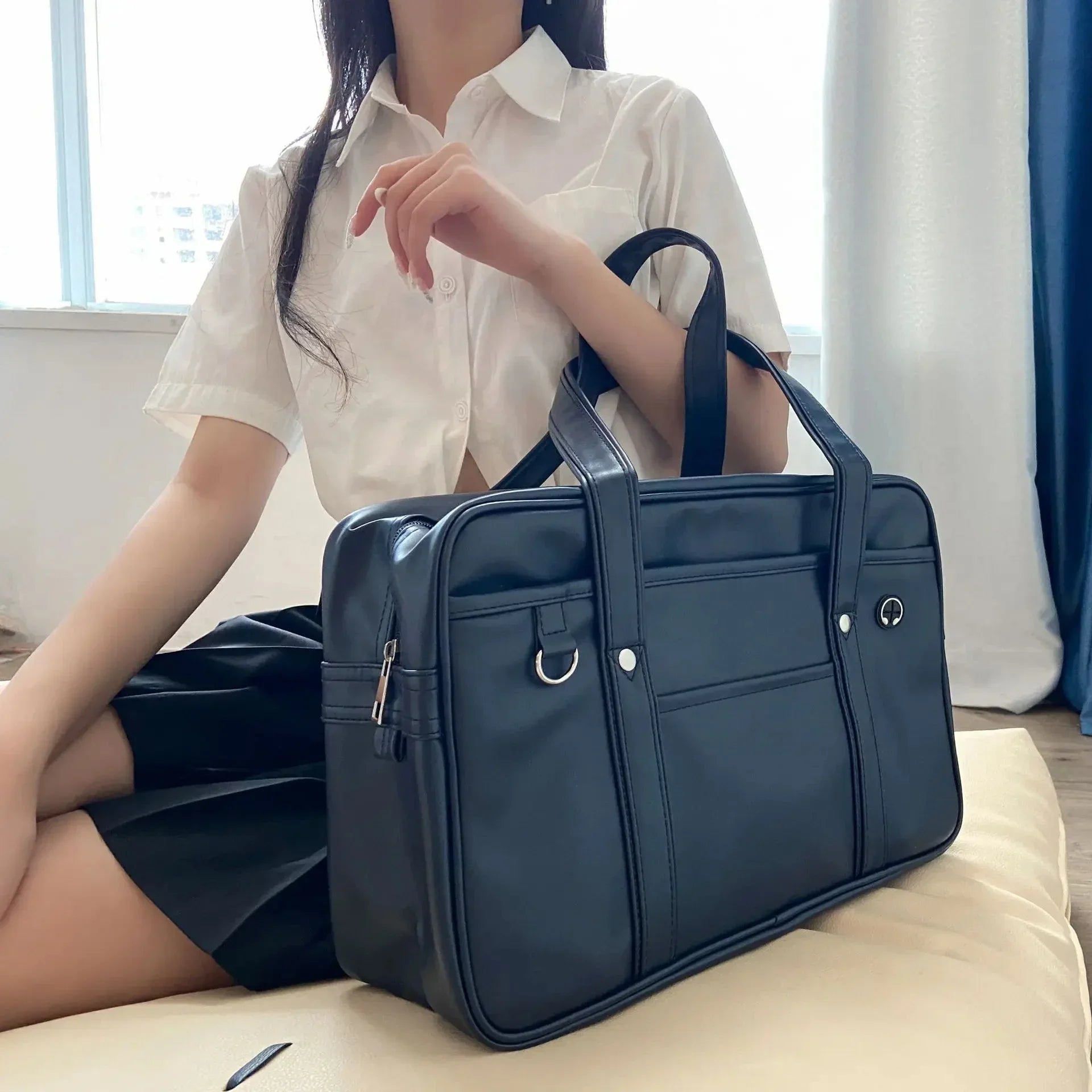 schoolbag PU leather wide application - Palm and Thread