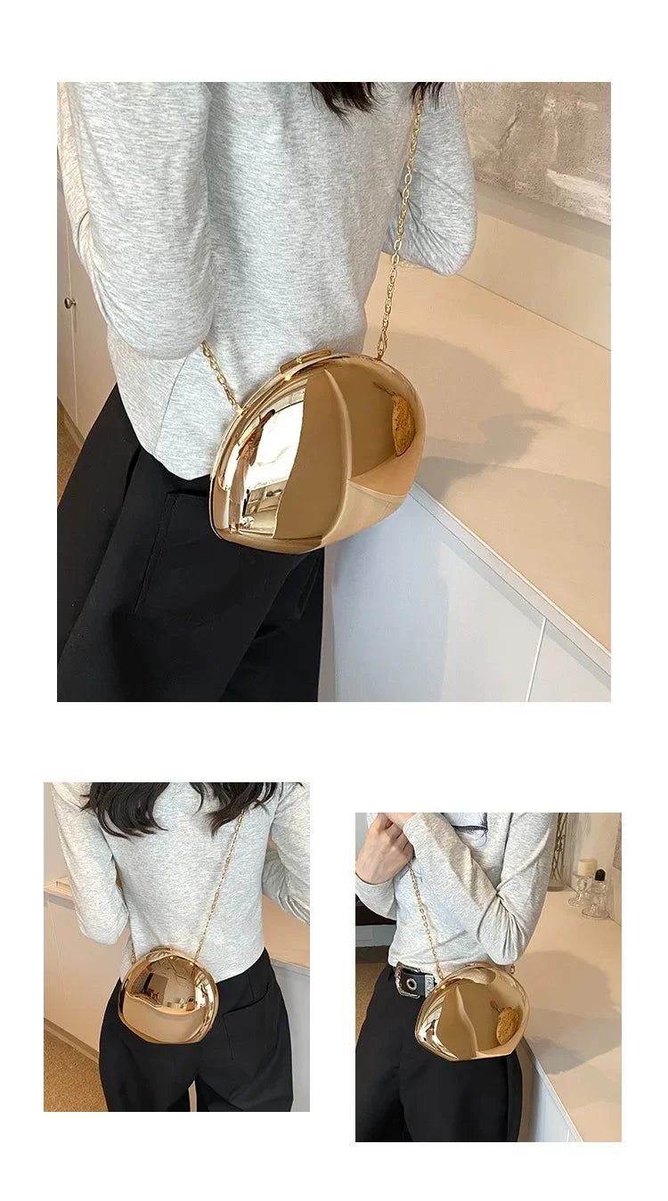 Luxury Acrylic Shell Clutch