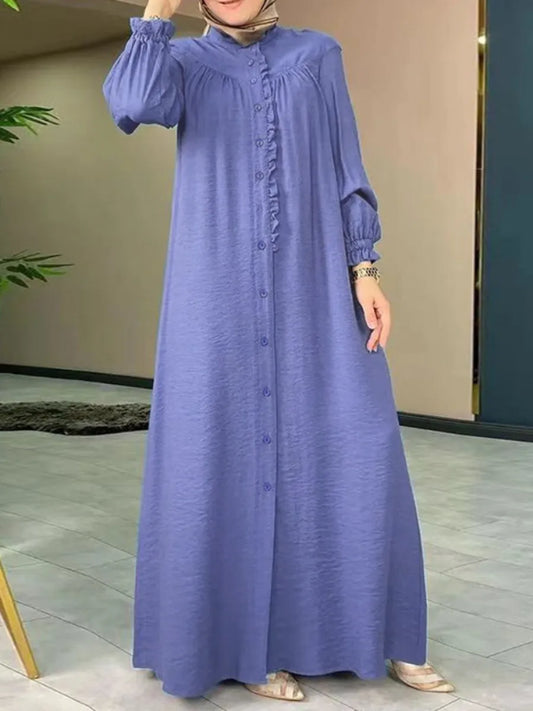 Dress Largos Abaya Longue Vestidos - Palm and Thread