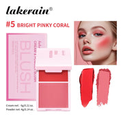 Cream & Powder Blush Palette - Palm and Thread