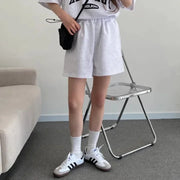 Cotton Ease Zip-Up Polo Shorts Set