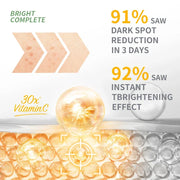 Garnier Bright Complete 30x Vitamin C Niacinamide Booster Serum - Palm and Thread