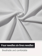 Round Neck T-Shirt 7-Piece White - Palm and Thread