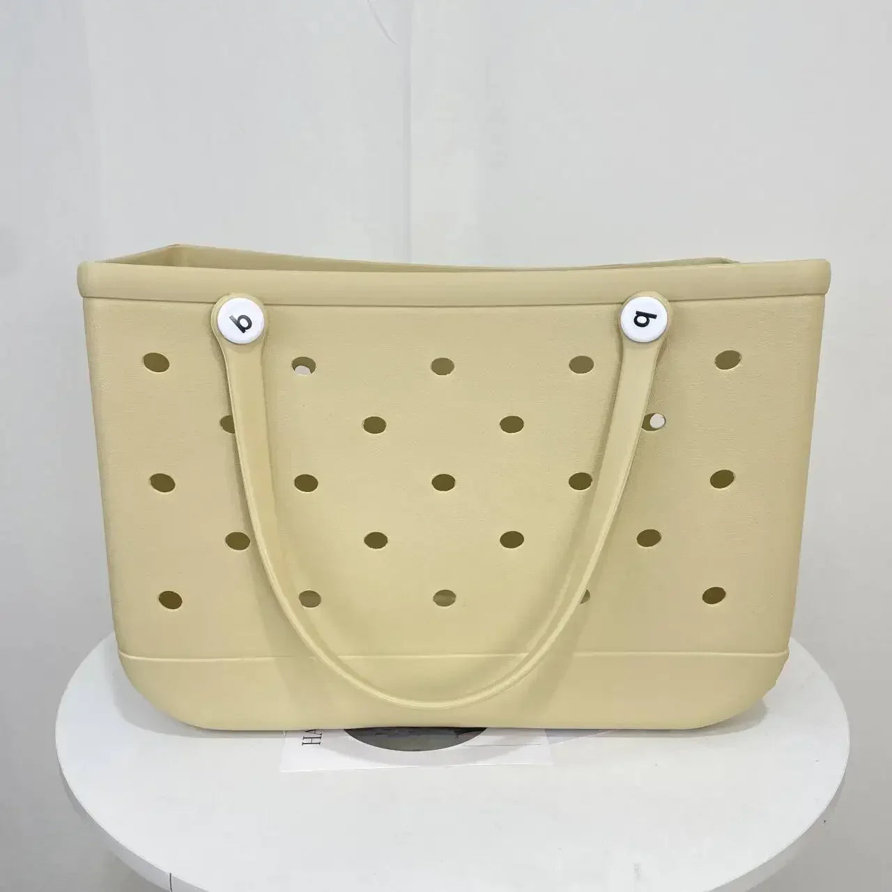 Croc Beach Tote Rubber Waterproof Bag - Palm and Thread