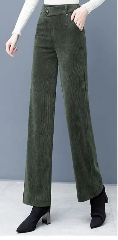 Velvet Baggy Elegant Corduroy Pant - Palm and Thread