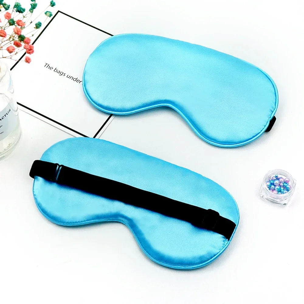Silk Sleep Eye Mask Padded Shade - Palm and Thread