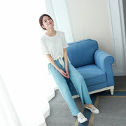 Summer two-piece comfortable pajama set - Palm and Thread