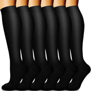 Copper Black Compression Socks Anti-Fatigue - Palm and Thread