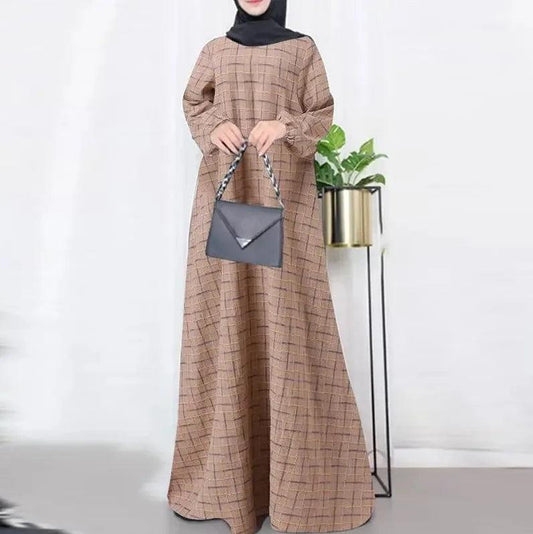 Corduroy Thick Warm Dress Abaya - Palm and Thread