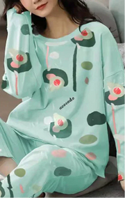 Polyester Pajama Plaid Sleepwear - Palm and Thread