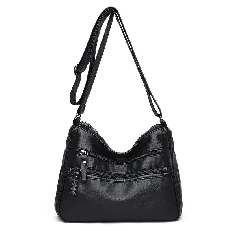 High Quality Soft Leather Shoulder Bag - Palm and Thread