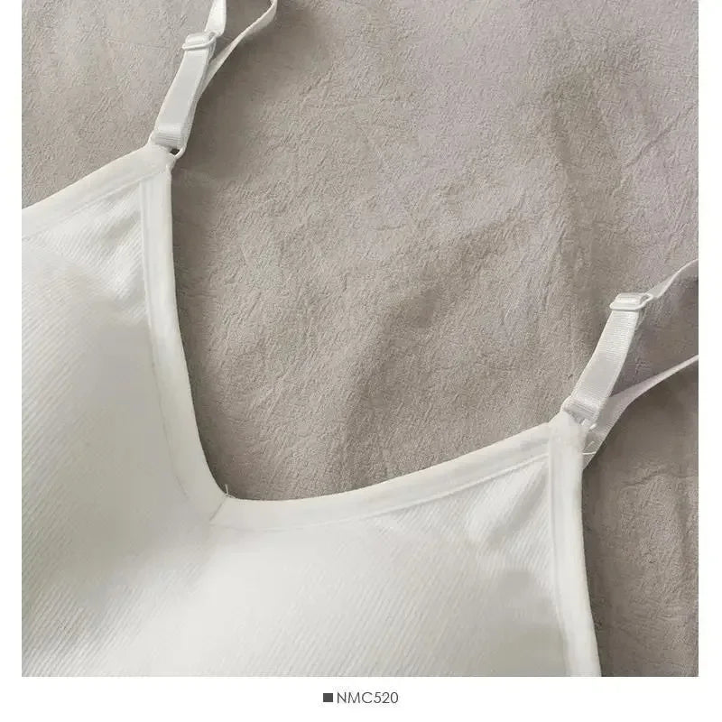 Crop Top Off Shoulder Sleeveless Camisole - Palm and Thread