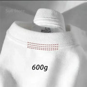 Heavy-duty Cotton Short Sleeved T-shirt