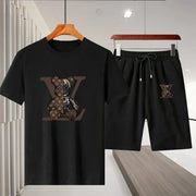 fashionable breathable T-shirt and short set - Palm and Thread