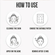 Invisible Pimple Removal Patches - Palm and Thread
