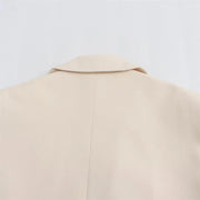 temperament simple and versatile loose suit jacket - Palm and Thread