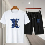 fashionable breathable T-shirt and short set - Palm and Thread