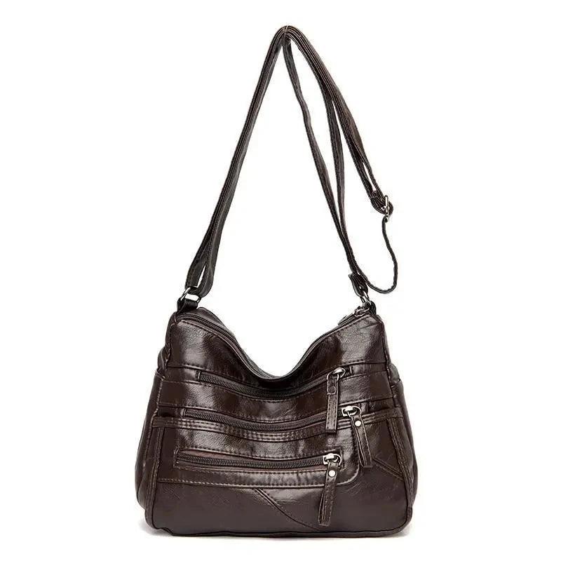 High Quality Soft Leather Shoulder Bag - Palm and Thread