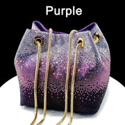 Italian Design Luxury Shiny Handbag - Palm and Thread