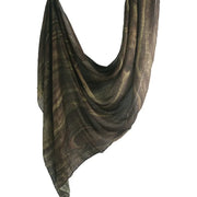 New Watercolor Tie-Dye Cotton Scarf - Palm and Thread